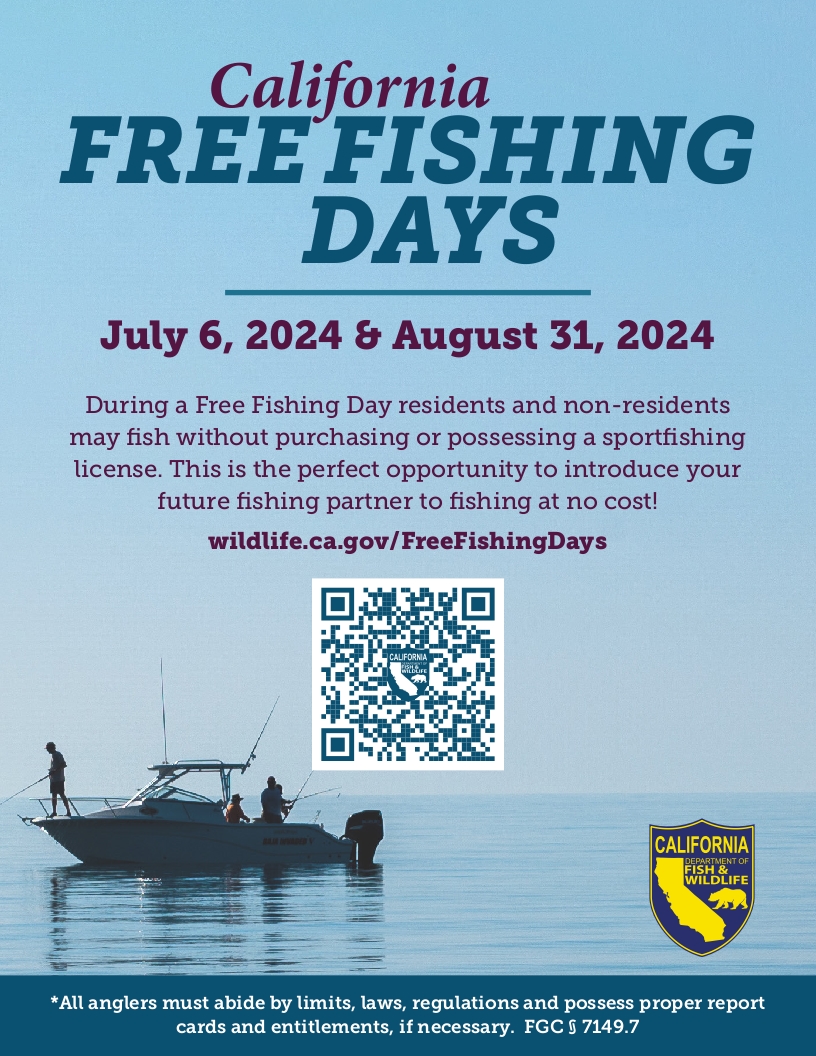 Free Fishing Days 2024